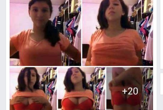 Pack Facebook Xxx Jovencita Enseñado Las Tetas Video